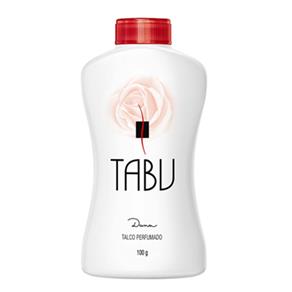 Talco Tabu Perfumado Flores 100G