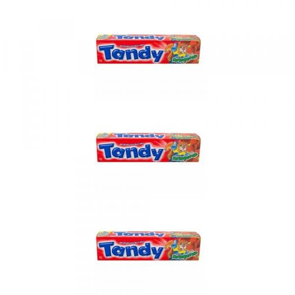 Tandy Morangostoso Creme Dental Infantil 50g (Kit C/03)