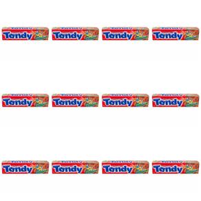 Tandy Morangostoso Creme Dental Infantil 50g - Kit com 12