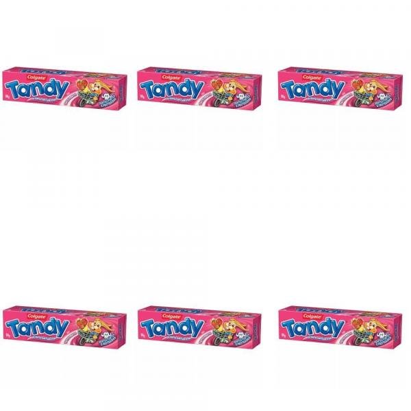 Tandy Tutti Frutti Creme Dental Infantil 50g (Kit C/06)