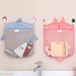 Tapeçaria malha economia de espaço de armazenamento bolsa de higiene banho do bebê Toy Organizer