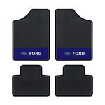 Tapete Automotivo - Ford Kuga - Base Azul - Logo Ford