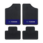 Tapete Automotivo - Fusion - Base Azul - Logo Ford