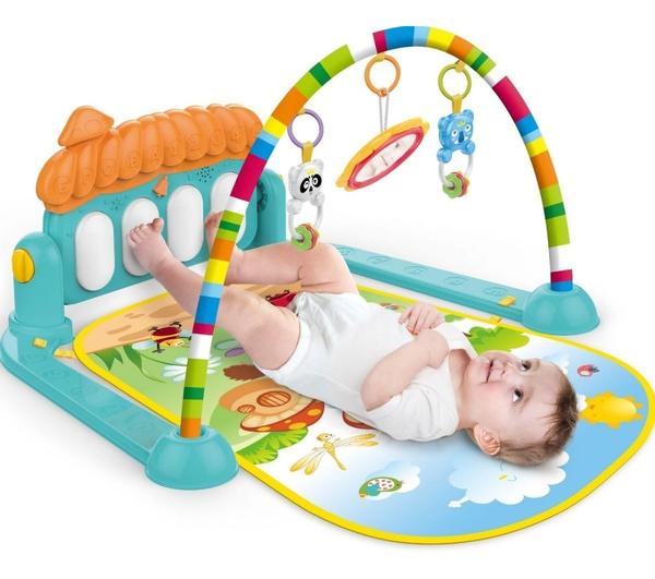 Tapete Estimulador de Bebê Musical Toca Piano Villa Verde - Color Baby