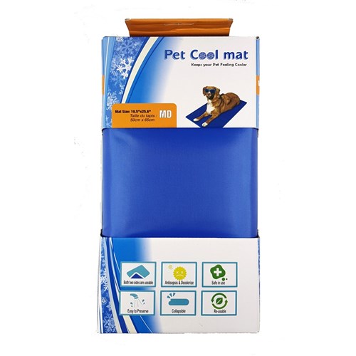 Tapete Gelado para Pets M 50 X 65 Cm Pet Cool Mat