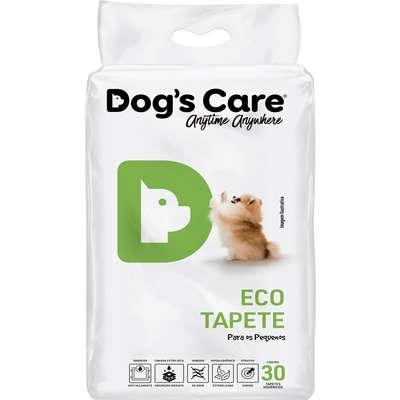 Tapete Higiênico Dog's Care Descartável Eco Pequeno Porte 30 Unidades