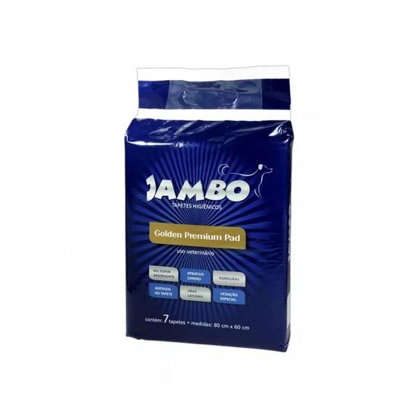 Tapete Higienico Golden 7 Unidades - Jambo