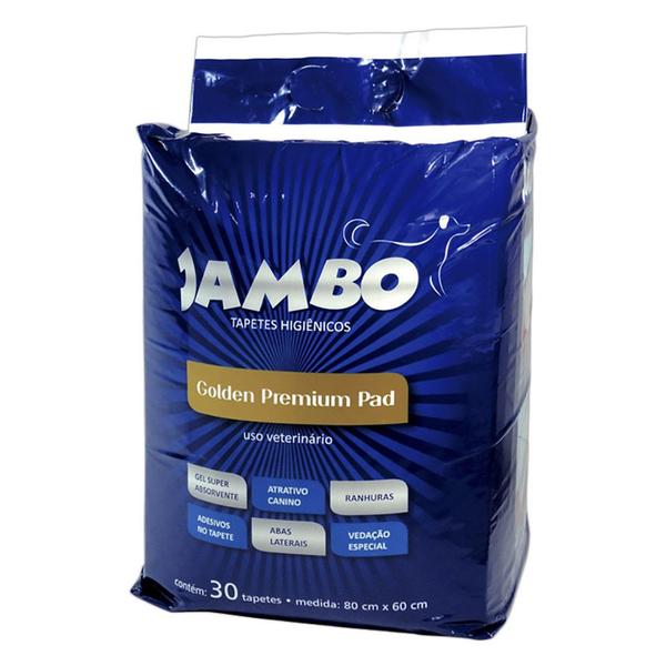 Tapete Higienico Golden para Caes 30 Pcs - Jambo