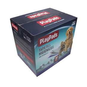 Tapete Higiênico para Cães 60x80cm - 30 Unidades Playpads