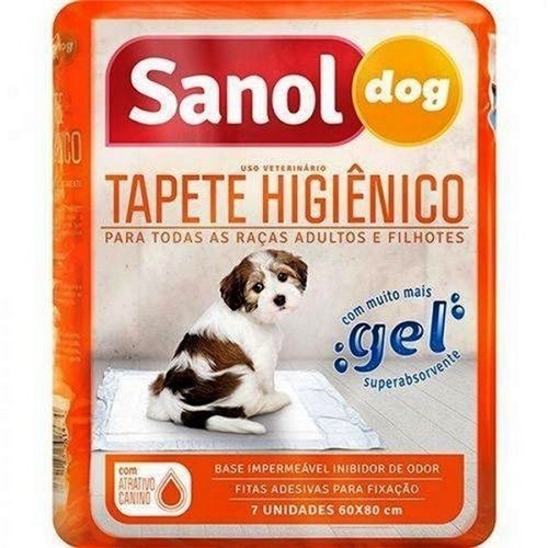 Tapete Higiênico para Cães Sanol Dog 7 Unidades