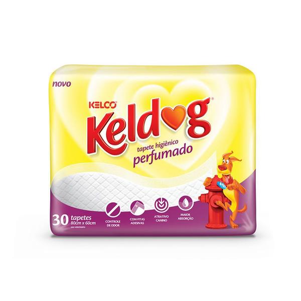 Tapete Higienico Perfumado Keldog 80 X 60 - Kelco