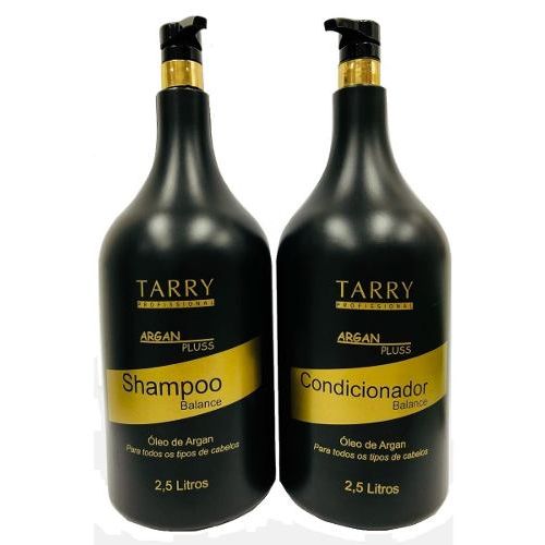 Tarry Profissional Kit Duo Lavatório Argan Pluss Shampoo + Condicionador 2x2500ml