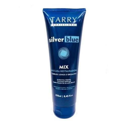 Tarry Profissional Matizador Hidratante Mix Silver Blue 250ml #crush