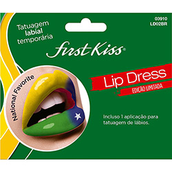 Tatuagem Labial First Kiss National Favorite Lip Dress
