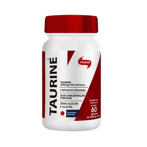 Taurine 500Mg 60 Caps - Vitafor