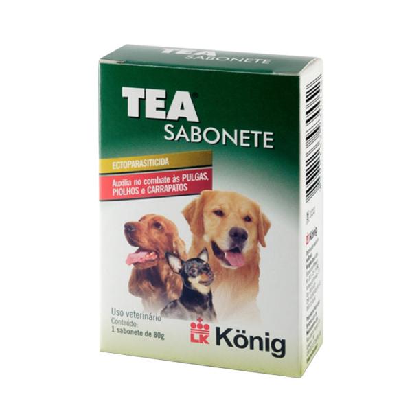 TEA Sabonete Konig 80g - Pulga Carrapato e Piolho - Konig