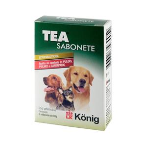 TEA Sabonete Konig 80g - Pulga Carrapato e Piolho