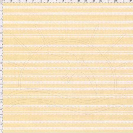 Tecido Estampado para Patchwork - DB117 Stitched Texture Beige Cor 02 (0,50x1,40)