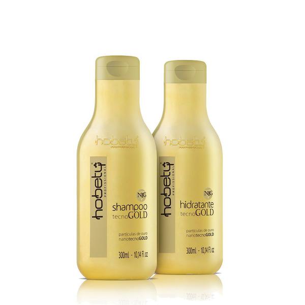 Tecno Gold Hobety Shampoo e Hidratante 2x300ml
