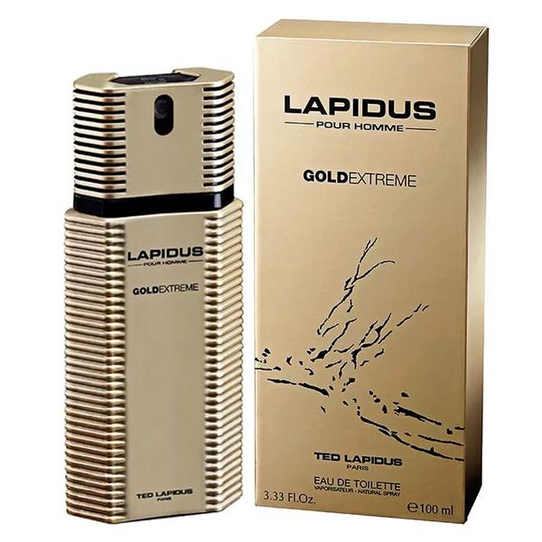 Ted Lapidus Perfume Masculino Pour Homme Gold Extreme 100ml