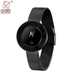Tela New X6 inteligente pulseira relógio Feminino Moda Rodada IP68 Waterproof Sports Passo Health Monitoring