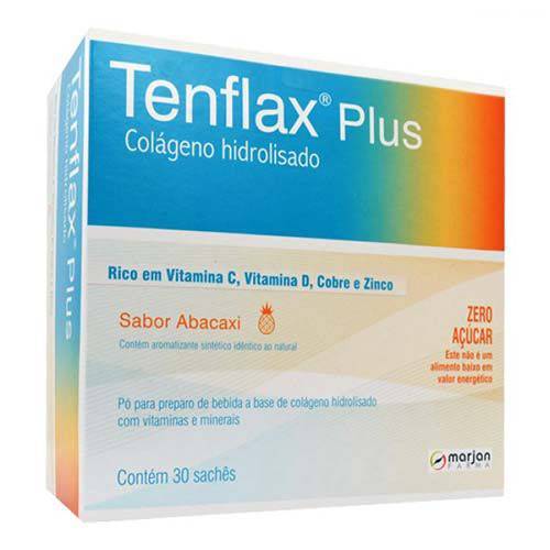 Tenflax Plus Sabor Abacaxi com 30 Sachês + 12 Saches