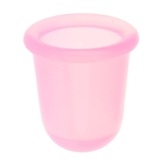 Terapia a vácuo Silicone Cupping Devices Anti-celulite Massage Cups-Pink M