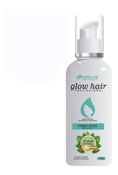 Termo Ativado Glow Hair Adlux Liss Spray Natural Fit 120ml