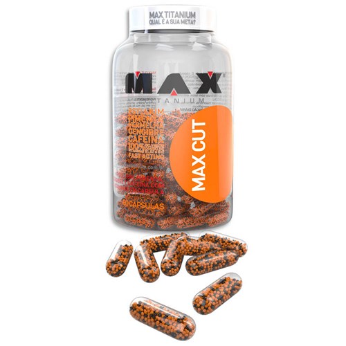 Termogênico Max Cut 60 Cápsulas +Complexo B - Max Titanium