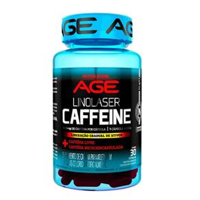 Termogênico Nutrilatina Age Linolaser Caffeine 30 Cápsulas - Natural - 30 Cápsulas