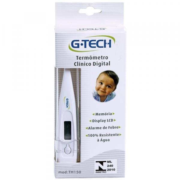 Termômetro Clínico Digital TH150 Branco G-Tech