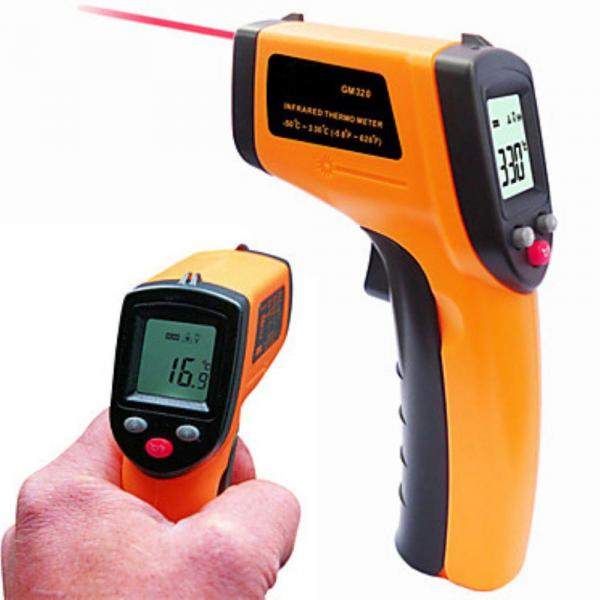 Termometro Laser Digital Infravermelho Temperatura -50º-380º - Bms