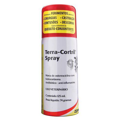 Terra-Cortril Spray 125 ML - Zoetis