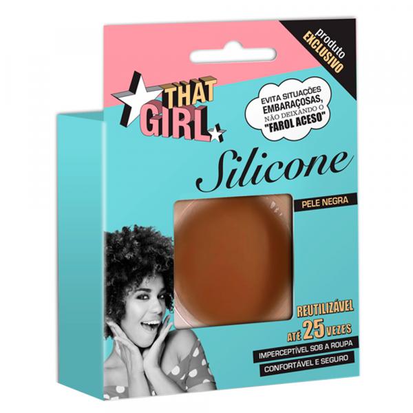 That Girl Silicone Pele Negra - Protetor Auto-Adesivo para os Seios