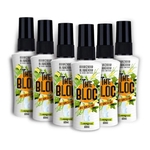 The Bloc Lemongrass 60 Ml - Bloqueador de odores sanitários - Pack com 6