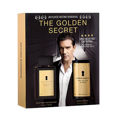 The Golden Secret Antonio Banderas - Masculino - Eau de Toilette - Perfume + Desodorante