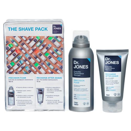 The Shave Pack Dr. Jones - Precision Foam + Recharge After-Shave - Kit - Dr.jones