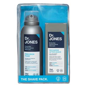 The Shave Pack Dr. Jones - Precision Foam + Recharge After-Shave - Kit Kit