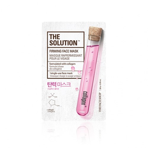 The Solution Firming Face Mask: Collagen - The Face Shop - 20g