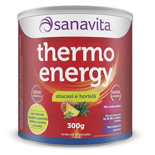 Thermo Energy - 300g Abacaxi e Hortelã - Sanavita
