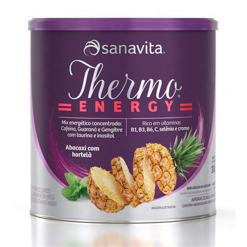 Thermo Energy 300g - Sanavita - Abacaxi C/ Hortelã