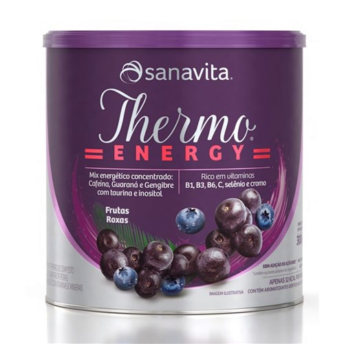 Thermo Energy 300g - Sanavita - Frutas Roxas