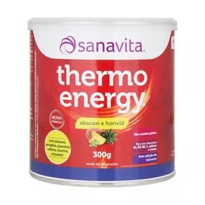 Thermo Energy Abacaxi com Hortelâ 300g - Sanavita - ABACAXI com HORTELÃ - 300 G