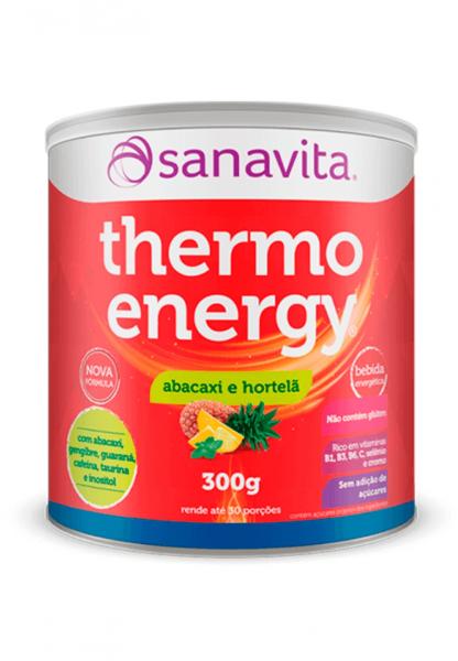 Thermo Energy Sabor Abacaxi com Hortelã - 300g - Sanavita