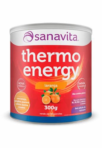 Thermo Energy Sabor Laranja - 300 G - Sanavita