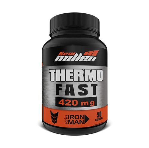 Thermo Fast 420mg Cafeína (90caps) New Millen