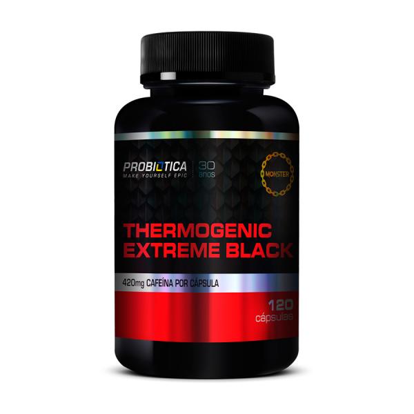 Thermogenic Extreme Black (120 Caps) - Probiótica