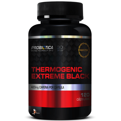 Thermogenic Extreme Black 120 Caps - Probiótica