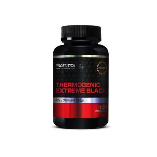 Thermogenic Extreme Black - 120 Caps - Probiótica