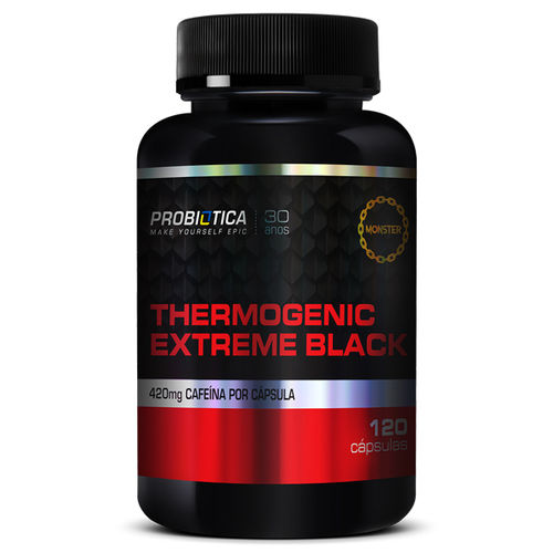 Thermogenic Extreme Black 120 Cápsulas Probiotica